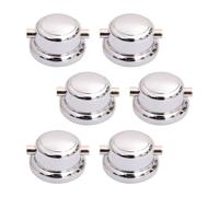 KE88FENG Tiranti for Batteria a Doppia estremità, Parti for Strumenti Jazz, Leggeri, Accessori Hardware for Batteria(6 Set)