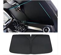 KEAAN Parasole per Parabrezza Auto per BMW X3 G01 2018-2023, Copertura Parabrezza Anteriore Pieghevole e Portabile Blocco Raggi UV, Riflettente, Auto Interna Accessori,B-Black