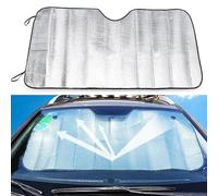KEAAN Parasole per Parabrezza Auto su Misura per Fiat Grande Punto (2006-2012), Pieghevole Parasole Anteriore Auto Riflettente Visiera Protettore UV Auto Interno Accessori,Type-B