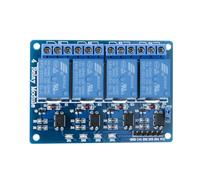 KEAcvise Modulo relè DC 5V a 4 canali con accoppiatore ottico compatibile con Arduino UNO R3 MEGA 2560 DSP ARM PIC AVR STM32
