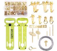 Keadic - Kit da appendere per cornici, 307 pezzi