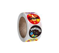 keadiseu 500 PCS Classroom Reward Stickers per la Scuola Home Studenti Classroom