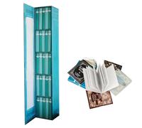 KEAGAN Mini libro ornamento calendario dell'avvento in miniatura biblioteca libreria decorazione Natale conto alla rovescia calendario 25PCS mini libro decorativo libro di Natale calendario