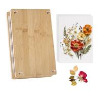 KeaJuidy Kit di Pressatura per Fiori Grande in Legno - Artigianato e Arti Faidate per Piante - Ottimo Regalo per Gli Amanti 20x30x1,2 cm