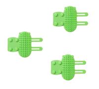 KEALBAUS Massaggio Gratta per Gatti Gratta per Gatti Gratta per Animali Domestici Raschiatura in Silicone, Cinghia per Gamba da Tavolo Giocattolo per Gatto Verde