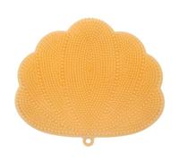 KEALBAUS Purificatore da parete per e piedi con ventose, pulisce in profondità ed esfolia la doccia, giallo 30 x 25,5 cm