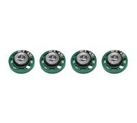 KEALLANS 0,25 W, 32 Ohm, in plastica, diametro di 27 mm, altoparlante magnetico, 4 pezzi, verde +