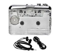 KEALLANS 1 Set di Cassette per MP3/CD Tipo C Lettore Musicale Registratore A Cassette Trasparente