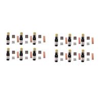 KEALLANS 12 connettori RJ45 Cat 8 schermati attrezzi, presa di terminazione di campo Cat8, connettore Cat8, presa Cat8