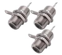 KEALLANS 15 Pz Connettore Adattatore Tipo F Jack A Saldare Pannello Monte