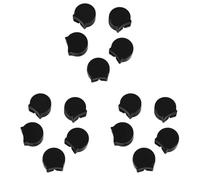 KEALLANS 15PCS Hardware per Clarinetto Clarinet Protezione per Poggiapolsi Protezione per Pollice nel Morbida Gomma per Clarinetto, Nera
