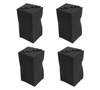 KEALLANS 16 Pz Angolo di Trap Pannello Acustico Schiuma di Assorbimento Acustico Studio 12 x 12 x 24 cm