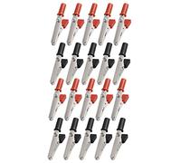 KEALLANS 20 x 5 A manico elettrico coccodrillo Alligator Pinze
