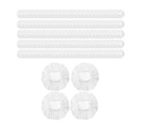 KEALLANS 200 Pezzi Copri Cuffie Monouso Copri Auricolari Sanitari in Tessuto Non Tessuto Copri Cuffie Elastiche Anti-Sudore