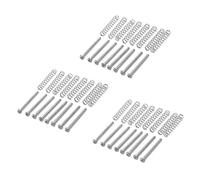KEALLANS 24 pezzi M2.5X32MM Pick-up per chitarra elettrica di Humbucker Reglage L'altezza vite e molla, passo 0,4 mm,