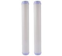 KEALLANS 2X Elementi Filtranti A Membrana Ultrafiltrazione da 20 Pollici Elementi Filtranti Universali Depuratore Di Acqua A Bocca Piatto