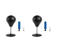 KEALLANS 2X Sacco da da da Tavolo Sacco da per Allenamento Veloce Antistress Muay Tai Esercizio con Ventosa Tavolo da Palla da