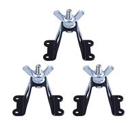 KEALLANS 3X 1/10 Supporto Ruota di Soccorso, Supporto Ruota Posteriore Supporto Ruota in Metallo Posteriore per Auto Ciniglia SCX10 D90 CC01 A 1/10