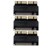 KEALLANS 3X Scheda adattatore SSD NGFF M.2 NVME per l'aggiornamento (anno 2013-2016) e Pro (anno fine 2013-2015)