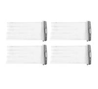 KEALLANS 4 x molla a filo per cassa in acciaio a metà design