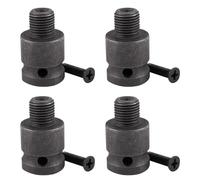 KEALLANS 4X 1/2 Pollice Adattatore Mandrino per Trapano per Conversione Avvitatore 1/2-20Unf con Vite 1 Pz