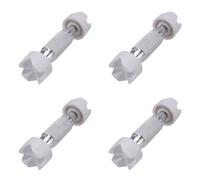 KEALLANS 4X Strumenti di Riparazione per Chitarra Supporto per Supporto per Riparazione con Raggio per Chitarra per Chitarra Acustica Forniture per Liutaio DIY + Bianca