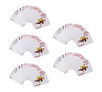 KEALLANS 5 biglietti da poker Segreti alle carte da vedere attraverso magici, trucchi di magia del poker