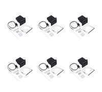 KEALLANS 6X 2 Band Pickup Eq Aeq-2T Equalizzatore Acoustic Guitar Washer Screws Set per Chitarra