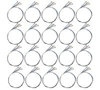 KEALLANS 80 pezzi - Set di corde per violino E-A-D-G, nucleo in acciaio + nichel ferita accessori per pezzi di strumenti musicali a corde squisite