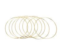 KEALLANS 8Pcs 8 Pollici Anelli Dream Catcher Cerchi nel Metallo macramè per e Forniture Dream Catcher,