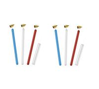 KEALLANS 8x Set di Pennarelli un Fine Inclinati 0,7/0,5/0,4 Mm, Punta nel Pesante e Fine, Kit di Decorazione per Penna un Kistka, Strumento Pysanky Kistka