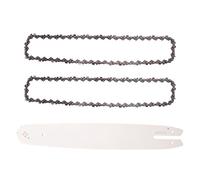 KEALLANS Barra di guida per a catena da 14 pollici con catene, 2 pezzi per 017 MS170 MS171 MS170 / MS180 / MS230 / MS250 tutti i tipi di acciaio