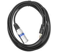 KEALLANS Cavo jack stereo da 3,5 mm a jack XLR maschio a 3 pin per microfono e registrazione audio