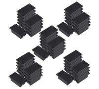 KEALLANS Chitarra Basso 9 V Supporto Batteria Coperchio Scomparto Nero Confezione da 50