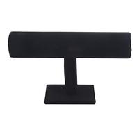 KEALLANS Gioielli di Esposizione del Supporto della cremagliera del T-Bar della vigilanza del Braccialetto della Catena del Braccialetto del Basamento Nero