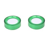 KEALLANS Green Plastica 7 cm Dia spugna dito bagnato denaro Cassiere 2 Pz