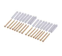 KEALLANS Humbucker - 16 pezzi M3X30 MM Pick-up per chitarra elettrica, regolazione 'altezza, vite e molla, colore: