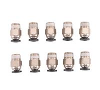 KEALLANS Pc4-M10 Tubo Dritto Tubo Pefe Push Per -V6 Connettore Connettore Bowden Estrusore Stampante 3d (Confezione Da 10 Pezzi)