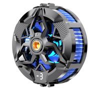 KEALLANS Radiatore Magnetico per Cellulare Ventola di Raffreddamento per Telefono A Semiconduttore Silenziosa Ventola di Raffreddamento Magnetica/Clip Posteriore 2 in 1 per Tablet/Telefono