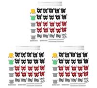 KEALLANS Set di morsettiere per guida DIN i blocchi terminali + terra + binario in alluminio + staffe di estrema + copertine + set di ponticelli