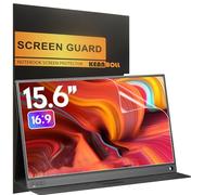KEANBOLL Confezione da 2 pellicole protettive trasparenti HD compatibili con monitor portatili da 15,6" MNN/KYY/ARZOPA/InnoView/Lepow/ZSCMALLS/Newsoul/ASUS/QQH da 15,6", ultra trasparente, antigraffio
