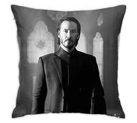 Keanu Reeves - Federa per cuscino per interni ed esterni, 45 x 45 cm
