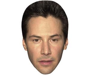 Keanu Reeves (Young) Maschere di persone famose, facce di cartone