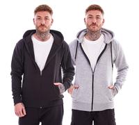 KeanuFelpa con Cappuccio e Zip InteraPile Uomo Misura Confezione 2 (TC450)