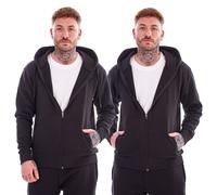 KeanuFelpa con Cappuccio e Zip InteraPile Uomo Misura Confezione 2 (TC450)