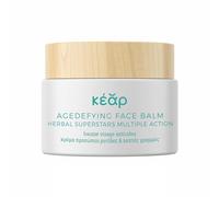 KEAR NATURAL Balsamo Viso AgeDefying, Balsamo di Bellezza Polivalente Anti-Invecchiamento, tutto Naturale, Barattolo di Vetro - 50 ml