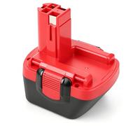 KEATFE Batteria di ricambio NI-MH da 12 V, 5000 mAh, per Bosch BAT043 BAT045 BAT120 BAT139 2607335542 2607335526 2607335274 2607335709 GSR 12-2 12VE-2 PSR 12 GSB 12VE-2 22612 23612 32612