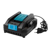 KEATFE Caricatore rapido 4A DC18RC compatibile con Makita 14,4 V-18 V Li-Ion batteria BL1815 BL1830 BL1840 BL1850 BL1860 BL1890 BL1415 BL1430 BL1440 Ersat caricatore UE