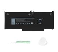 KEATFE MXV9V - Batteria di ricambio 7,6 V/60 Wh per Dell Latitude 5300 E5300 5310 E5310 7300 E7300 7400 E7400, Inspiron 7300 7306 serie nera 2 in 1, MXV9V 5VC2M 05VC2M C2M 82 9MX 0829MX