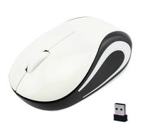 KeautFair Mini mouse USB senza fili, portatile, piccolo, design ergonomico, 2,4 GHz, 1000 DPI, per bambini, mani piccole, per viaggi d'affari, per Windows/iOS/Android Laptop/PC. (femmina)